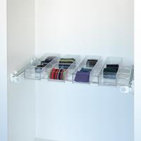 Plus - Organizer 4J - white - bright aluminium - transparent polycarbonate 1